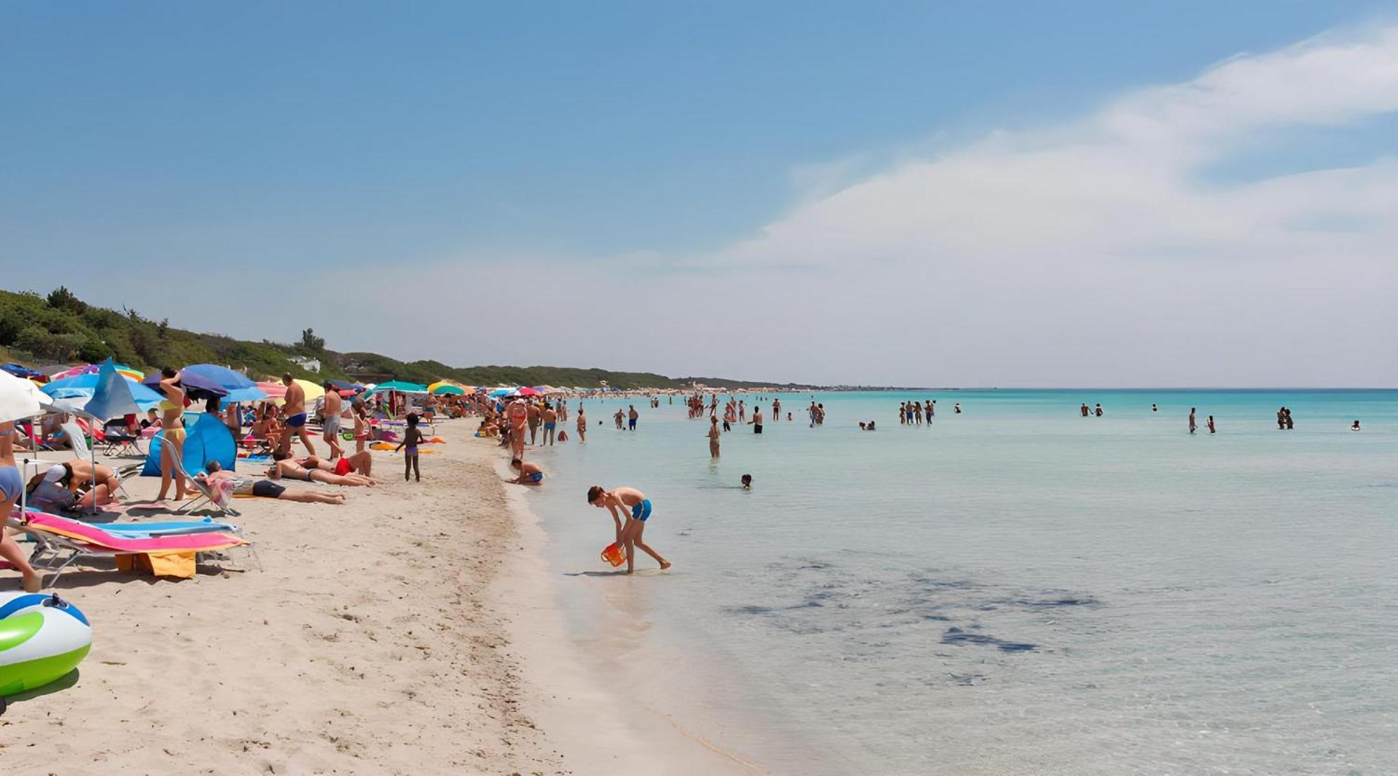 Villa The Sea View Panoramic Porto Cesareo Exterior foto