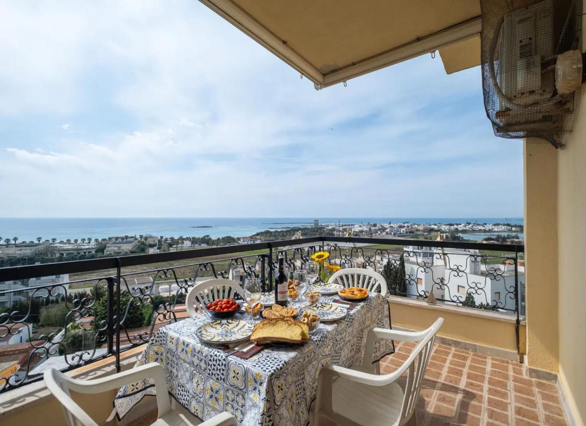 Villa The Sea View Panoramic Porto Cesareo Exterior foto